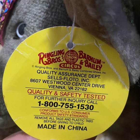 Ringling Bros Barnum Bailey Vintage Circus Elephant - Picture 8 of 10
